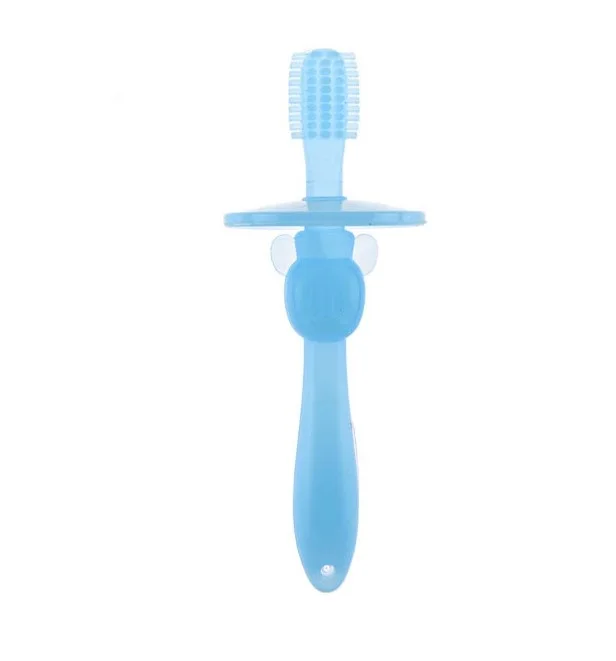 
2020 New Design Silicone Baby Practice Toothbrush 