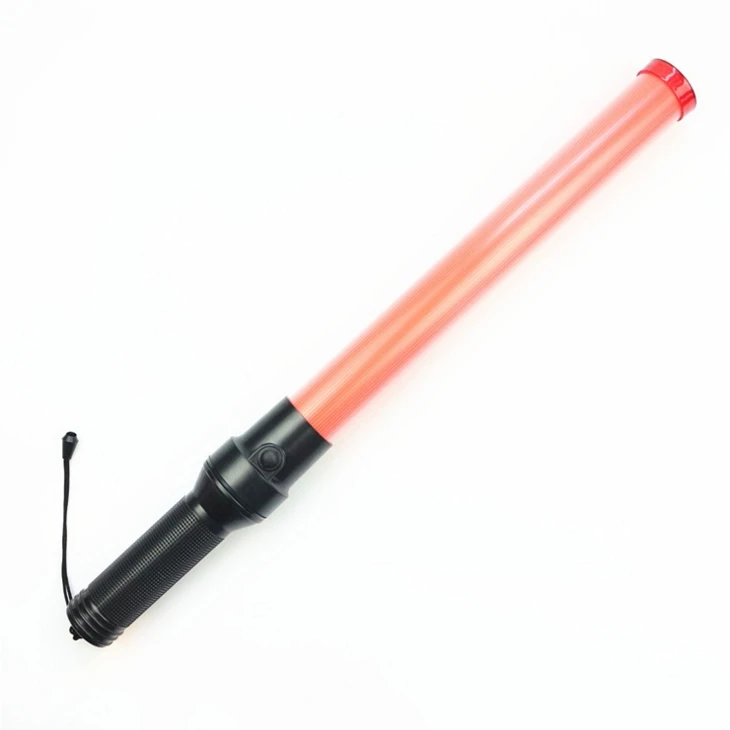 41cm led traffic safety baton red Traffic command stick Signal beacon light