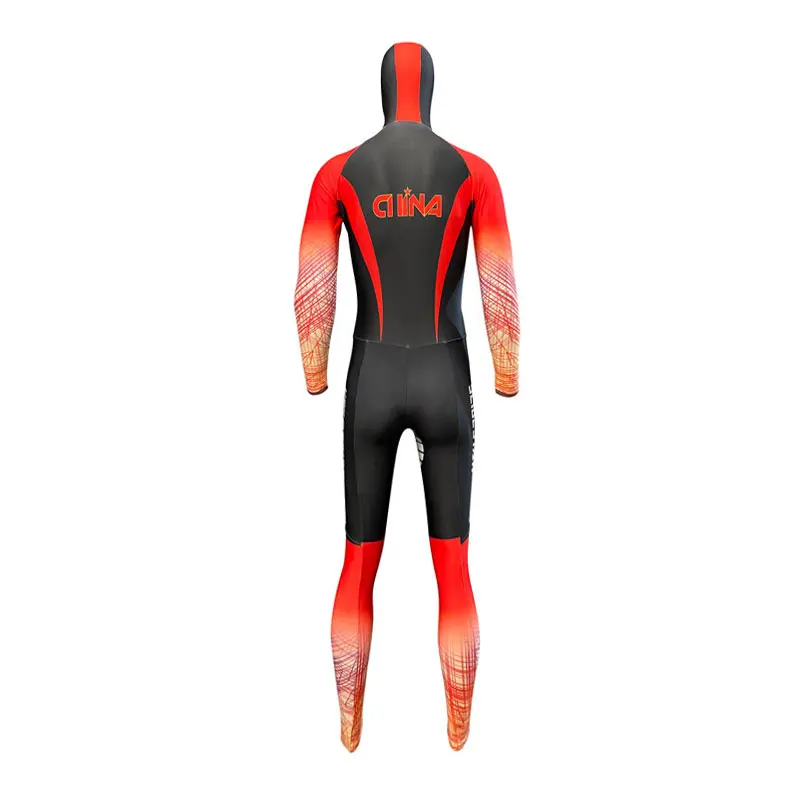 Breathable Skate Uniforms Long Ice Speed Skating Skin Suit