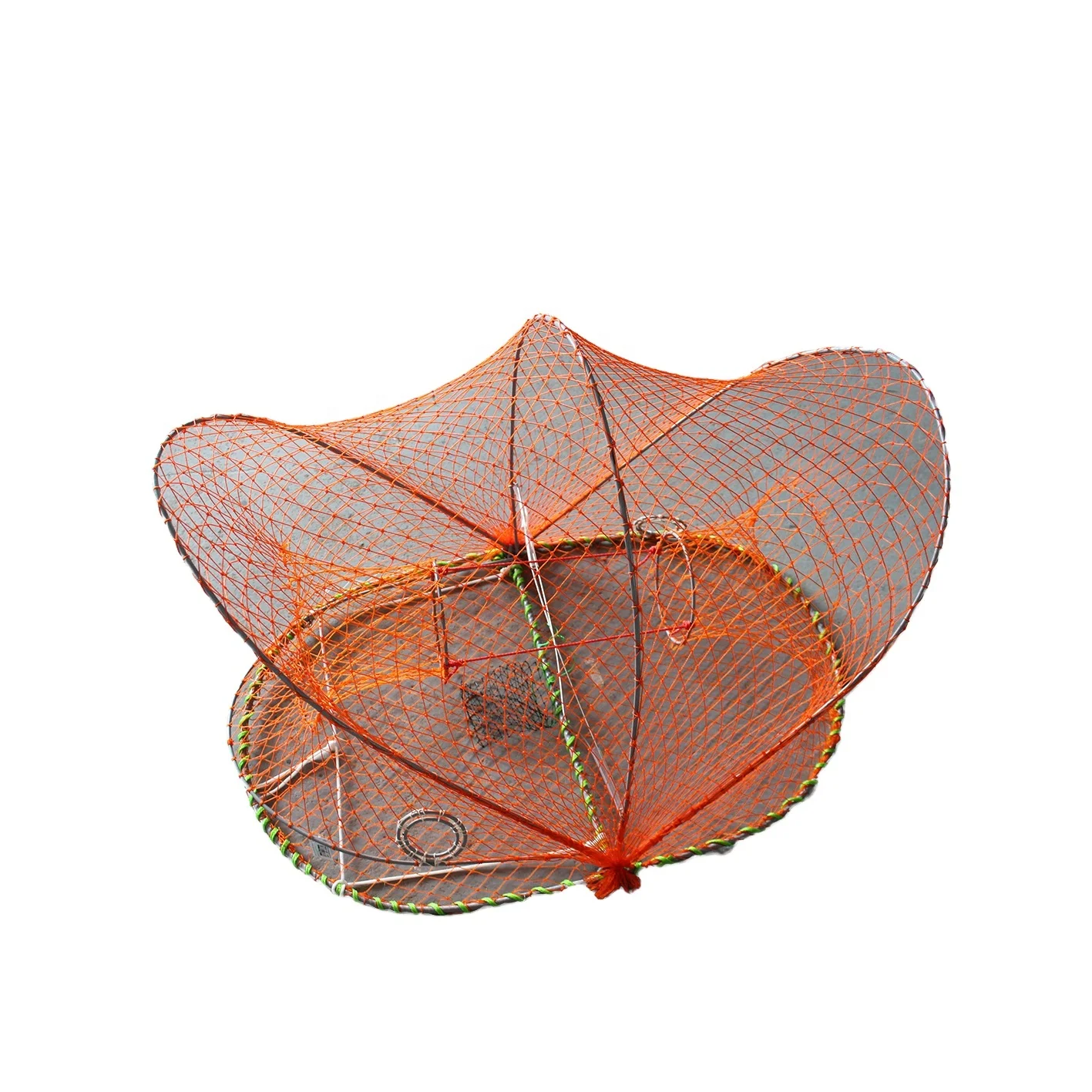 Foldable Polyethylene/NYLON Crab Nets