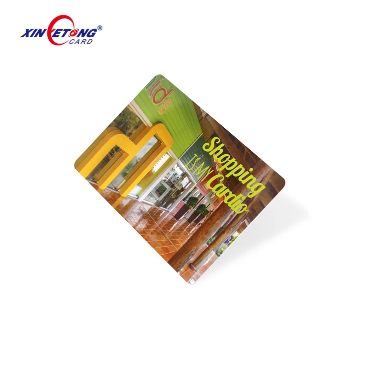 CMYK Printed Plastic Cards Access Control Card Fudan FM11RF08  HF RFID Smart Card