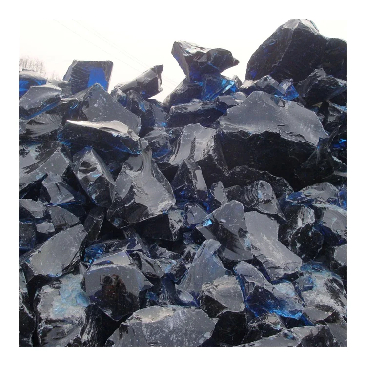 Decorative Landscaping Glass Rocks For Landscaping For Sale