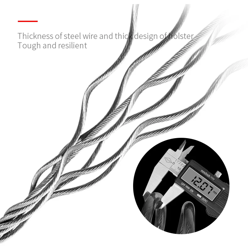 Xunting 1.0/1.2/1.5M High Security Bike Cable Lock Fashionable Bicycle Wire Foldable Lock Road Mountain Bike Cycling Safety Key