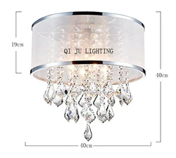 China Spiral Modern crystal chandelier rectangle  For Living Room Long Flush Mount Chandeliers Lighting Cristal Lustre LED Stair
