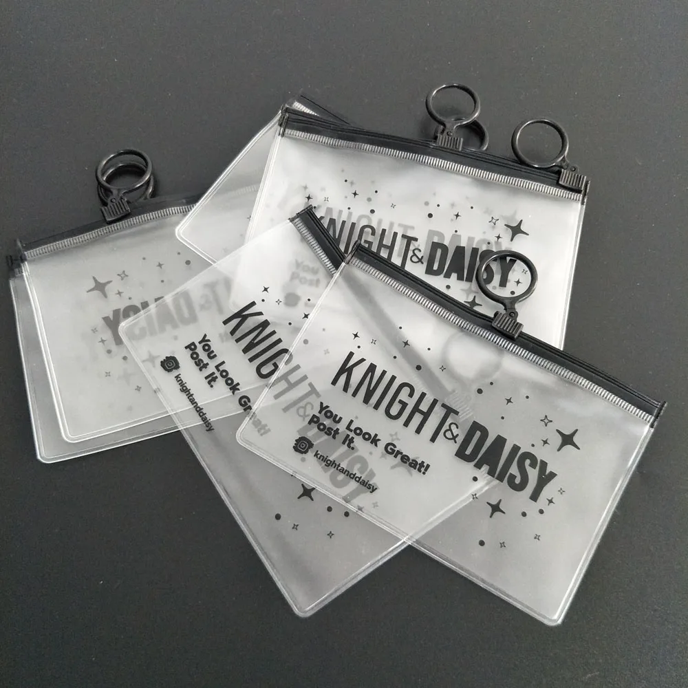 Clothing plastic zipper bag customized printed packaging pvc PE bag t-shirt clothes packaging  zipper bag