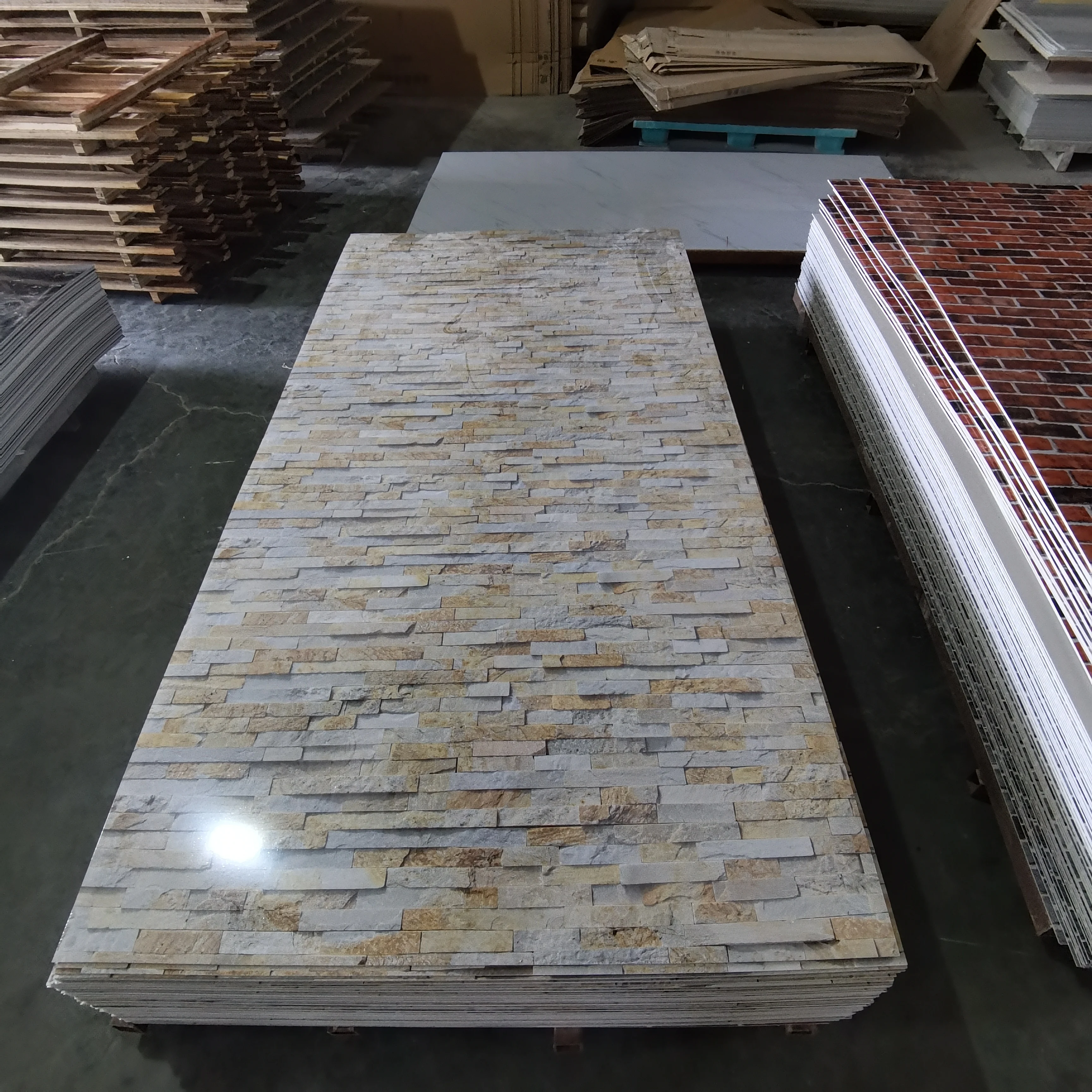 3D Design Marble Pattern PVC Marble Sheet 1220*2440 mm Waterproof UV Board PVC Sheet