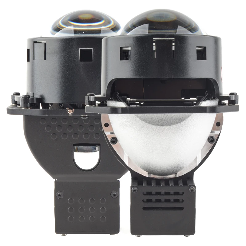 3 Inch Bi LED Projector Lens For Headlights LED Car Lamp 60W Dual Reflectors Headlamp Car Accessories