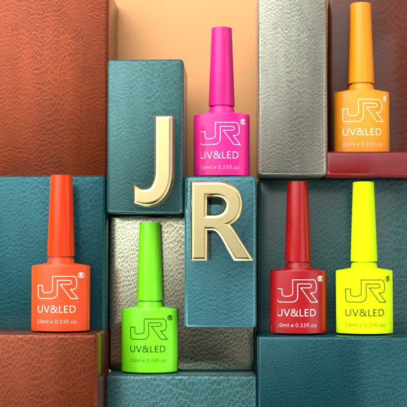 
New Style 36 Colors 10ml UV&LED Special Nail Polish 6 Bottles/ Set Eco-friendly Nature Resin Material Quick-Drying Nail Glue 