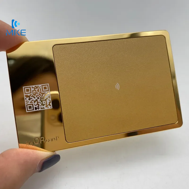 golden 24k gold nfc 24k gold metal cards