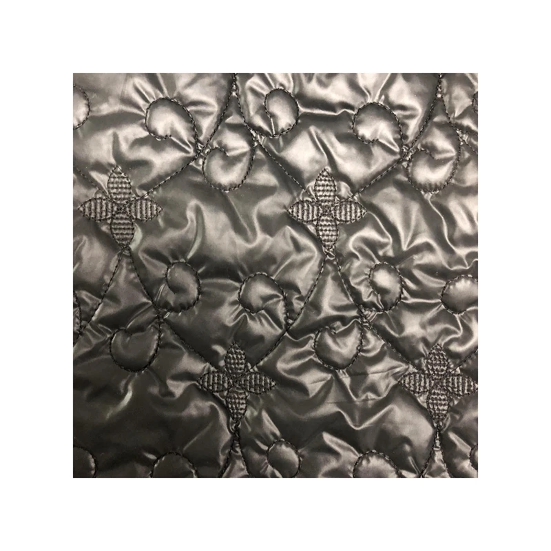 Оптовая продажа прочный матрас стеганая ткань цветная с алмазным