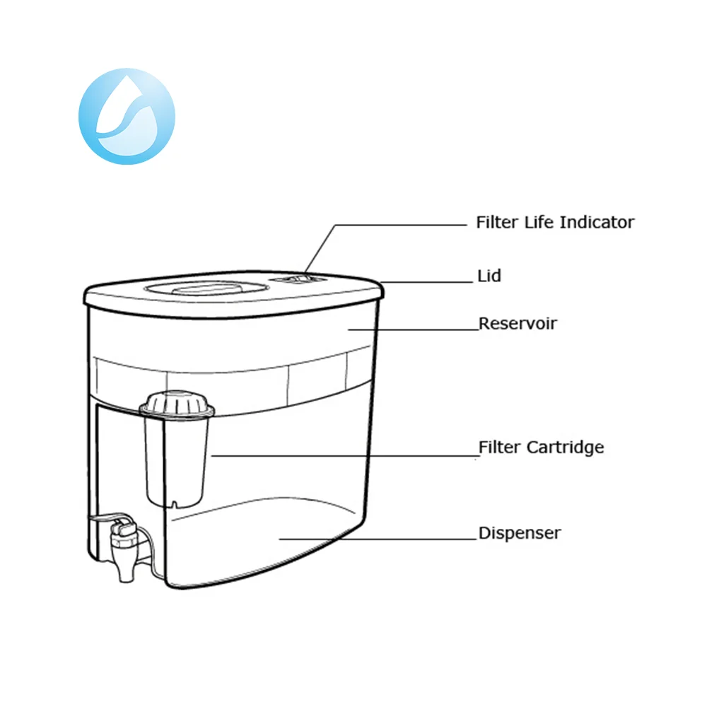Sale Filter Factory Direct Desk Top Mini Water Dispenser Cooler Gallon Water Filter Dispenser Water Tank Cleaning Machine