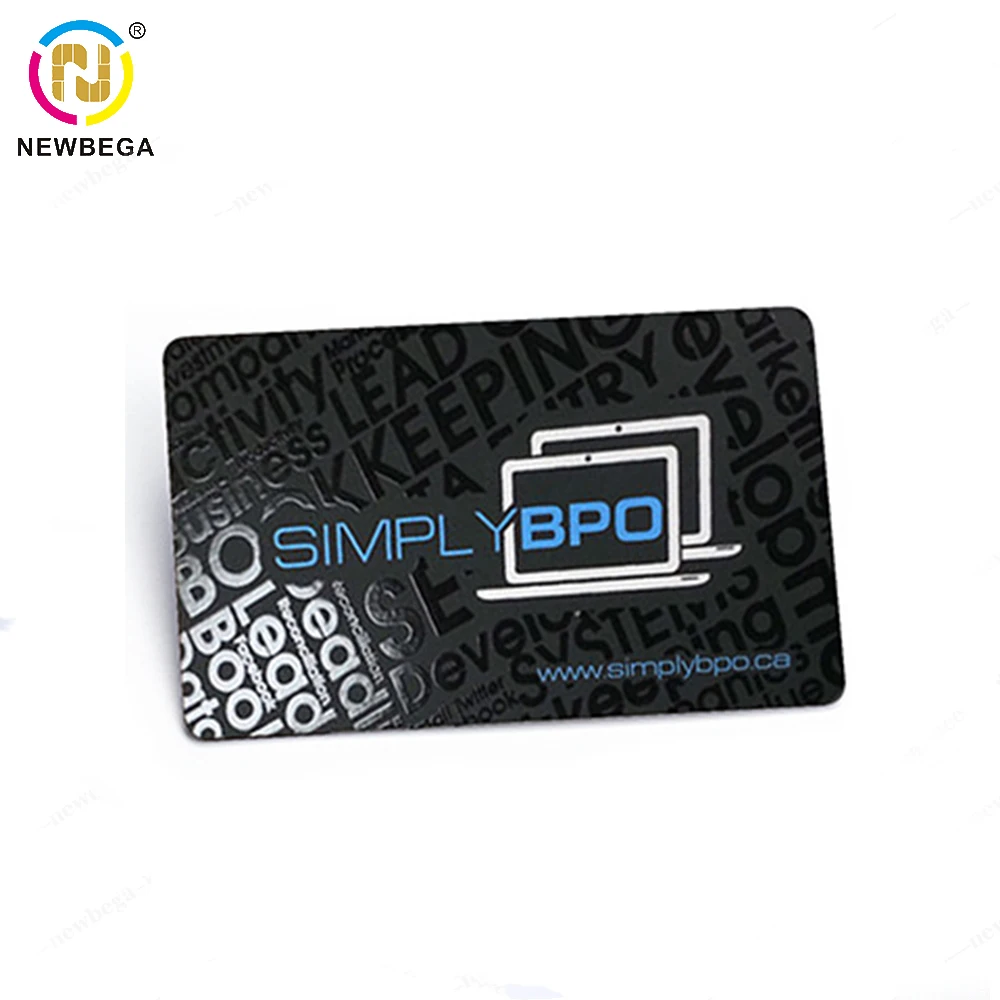 Custom PVC Card UV Digital Printing NFC Business Card With Logo