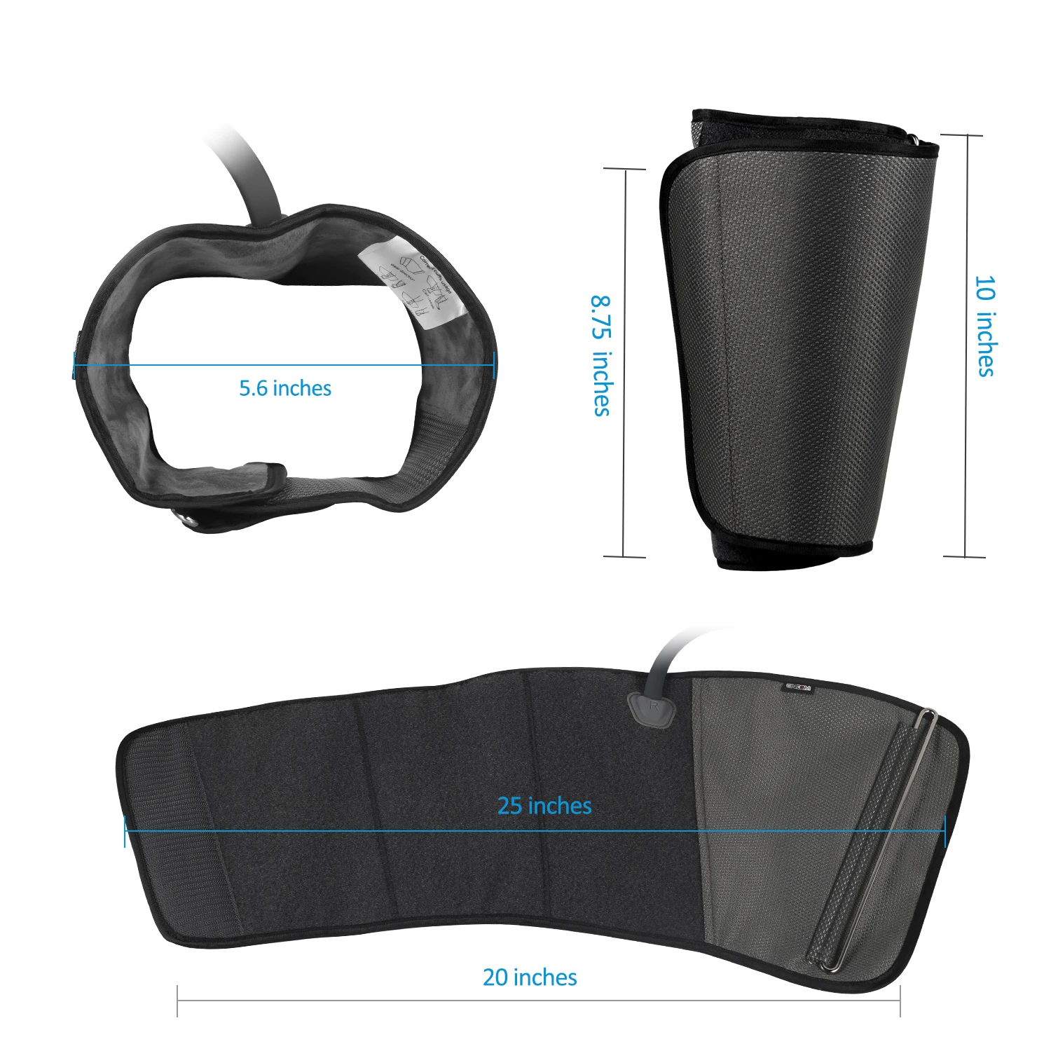 China Manufacture Air Bag Compression Pressure Leg Electric Air Thigh Massager Leg Massager