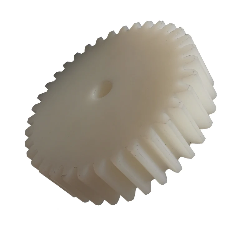 Safety plastic nylon spur gear / customizable cast nylon gear for sale