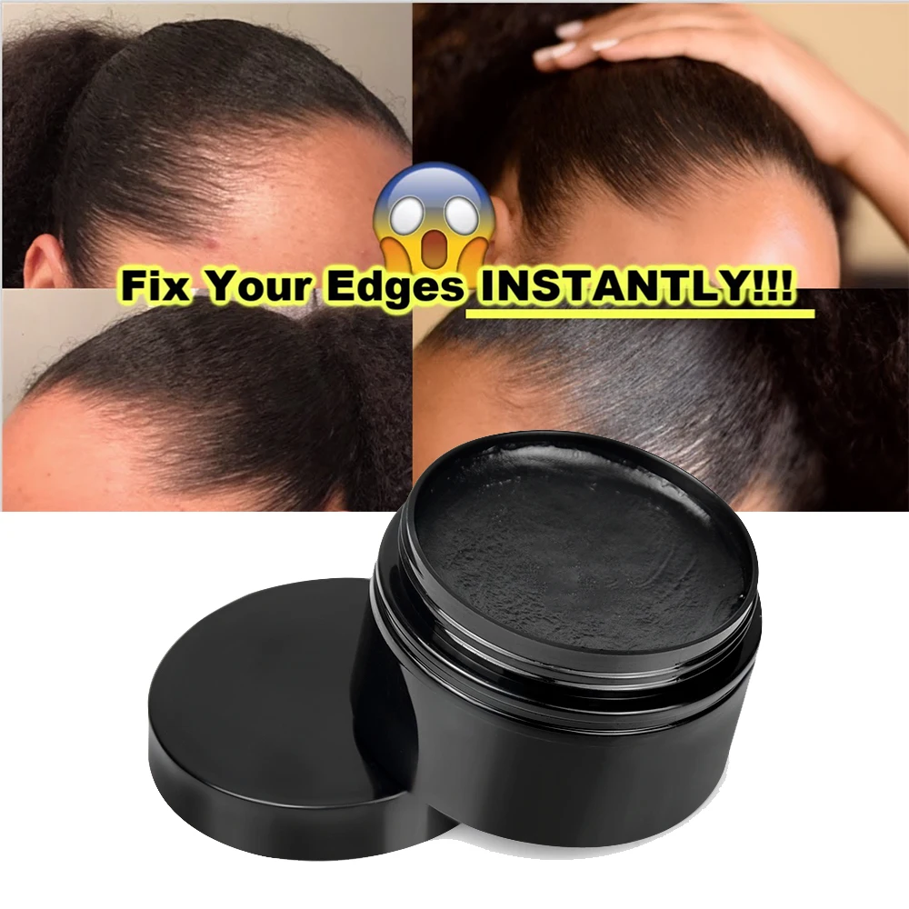 Hot selling extreme hold edge control no label custom logo strong hold edge control for 4c hair