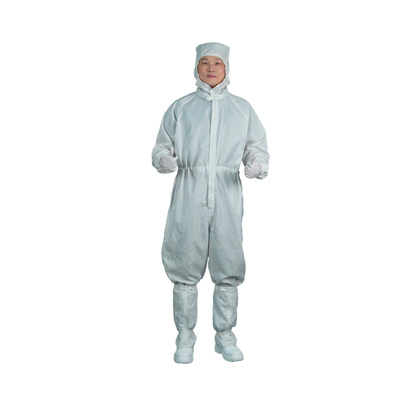 Wholesale Dustproof Custom Cleanroom Work Overall anti-static jumpsuit clothing  esd clothing Anti-static Clothing