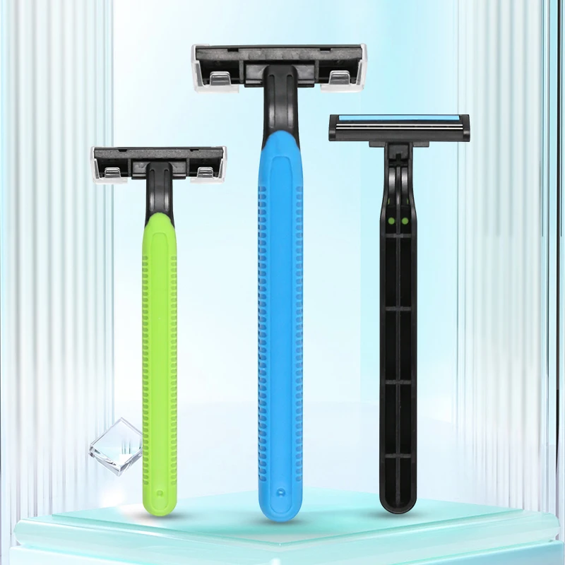 OEM New Design Disposable Face Body Shaving Razor Men Double Blade Shaver Razor
