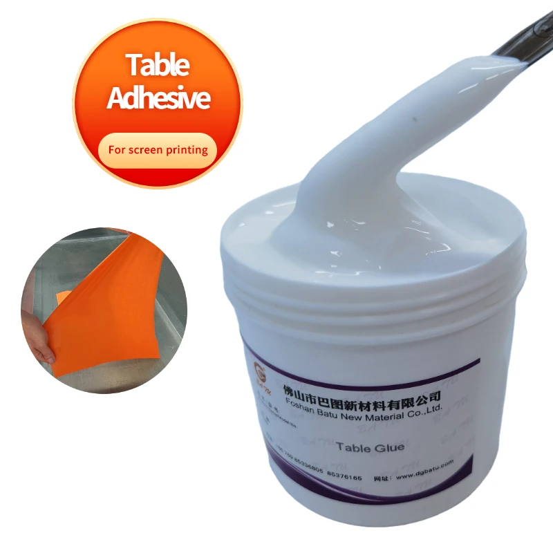 Water Base Table Glue for Screen