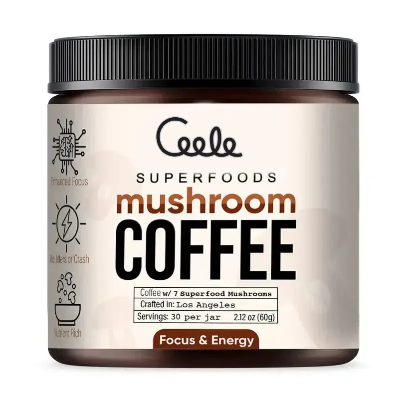 OEM Private Label Natural Kidney Gallbladder Health Support Supplement Organic Mushroom Coffee Powder