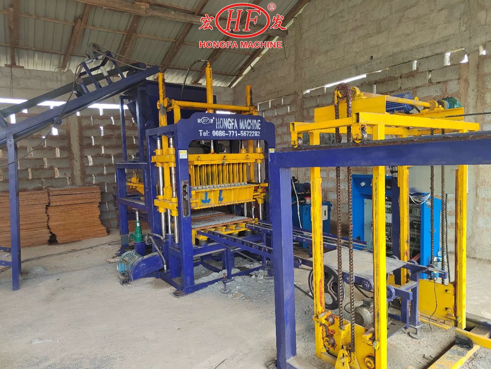 automatic hydraulic brick making machine paving stone block molding machine inerlock paving brick making machine price