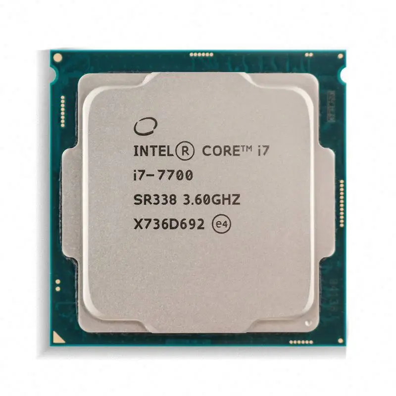 Hot sale gaming cpu for Intel Core i7-7700 SR338 Quad-Core Used CPU Desktop 3.6GHz LGA 1151 65W i7 cpu
