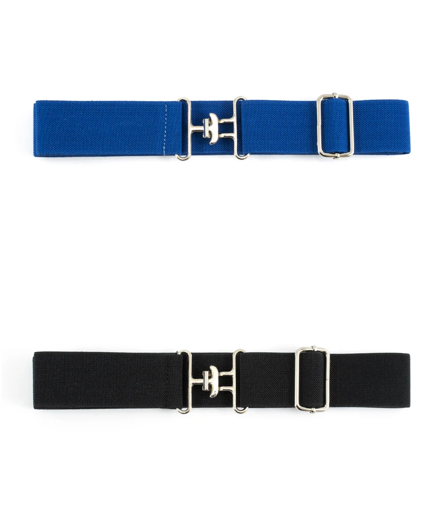 Customized design outdoor military elastic web canvas for women horse riding equestrian fabric belt style casual fashion