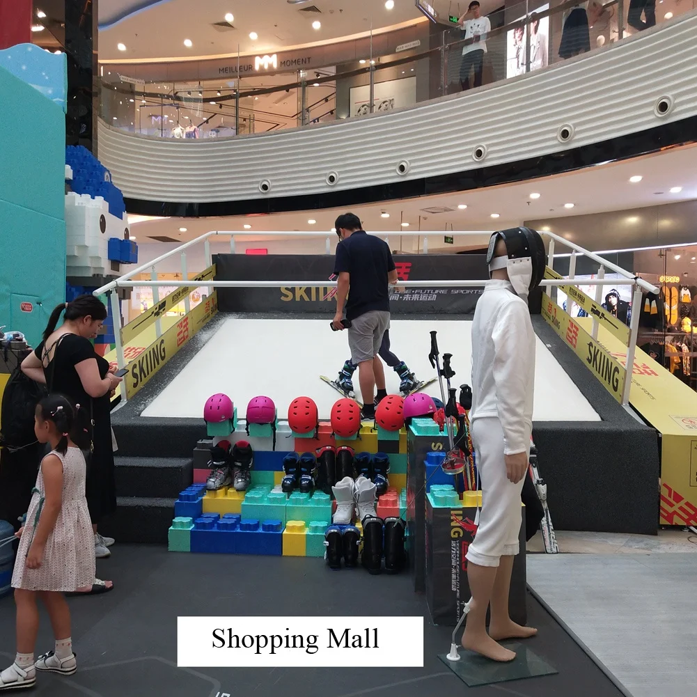 children amusement  playground ski  simulator, indoor commercial  ski equipment