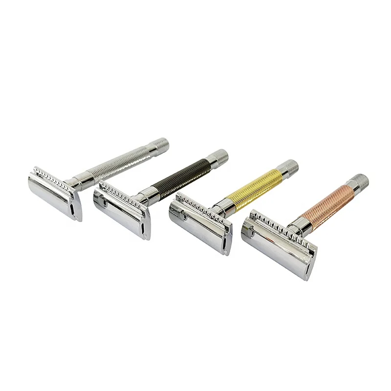 Ready To Send Women Bikini Safety Metal Razor For Body Double Edge Safety Shaving Razors For Face