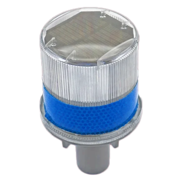 Mining traffic safety cones waterproof flashing solar warning lights flash solar traffic cone amber light