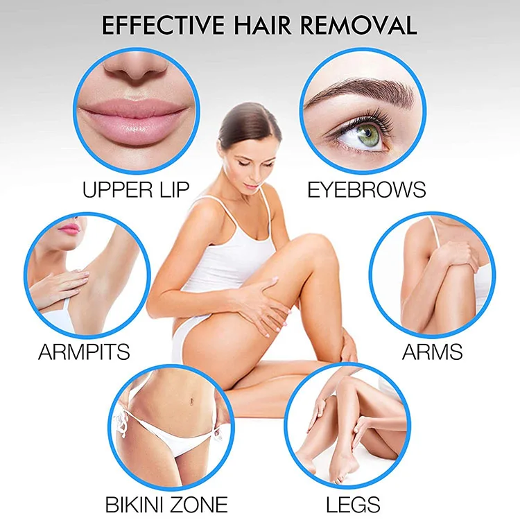 led heated wax melt machine custom logo effective hair remover wax warmer kit wholesale