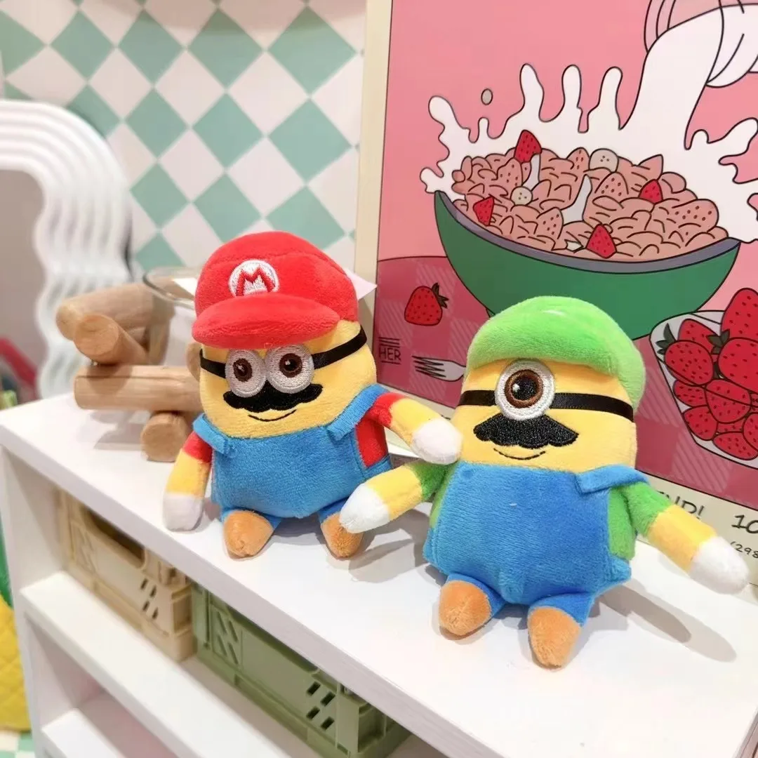 Supers Mario Bros Plush Toy Mushroom Luigi Princess Peach Daisy Toad Kinopio Yoshi Soft Stuffed Dolls Skedaddlers Bowser