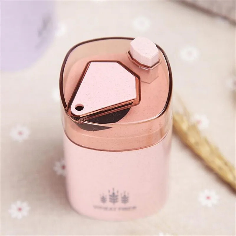 Press Type Automatic toothpick Box Portable Cute Home Decor heart