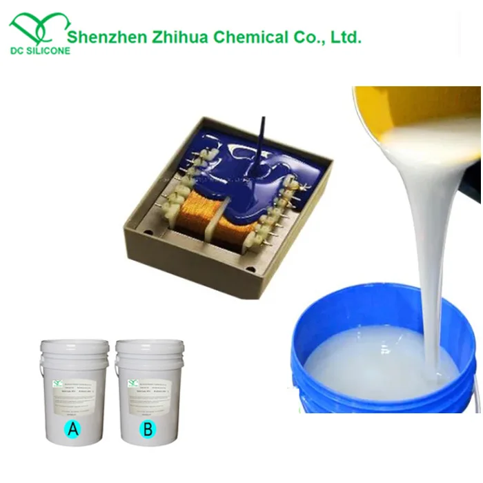 Factory Price Liquid Transparent Electronic Potting Compound Silicone Rubber for PCB