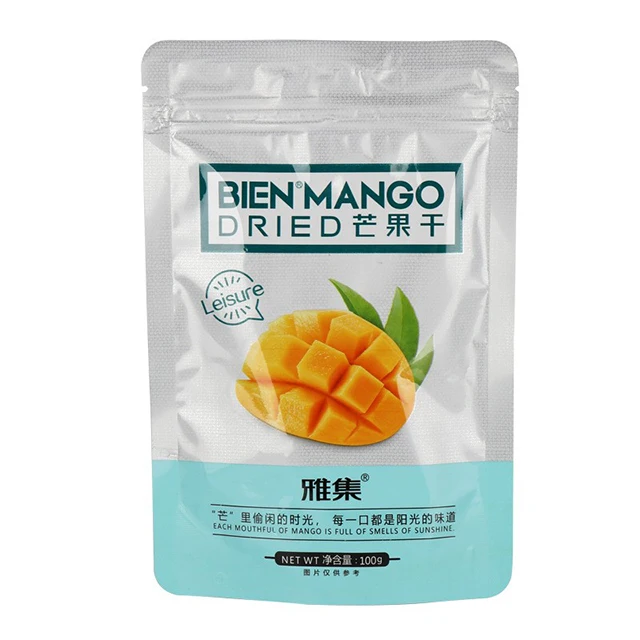 Spot wholesale customized delicious Chinese traditional fruit dried fruit vacuum packed mango dried