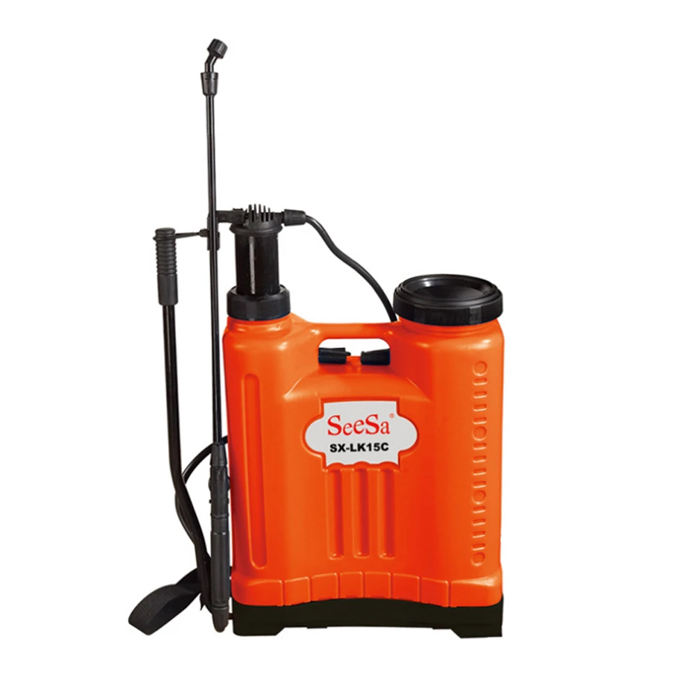 Seesa high quality 15 L farm garden backpack manual pump liquid insecticide sprayer
