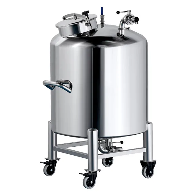 Stainless steel sealed perfume storage tank, liquid cosmetic storage tank