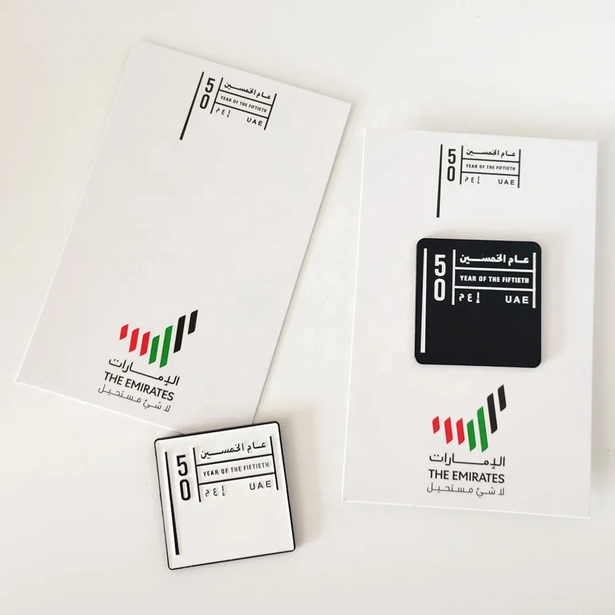 MOHAMMED BIN RASHID SPACE CENTRE UAE Astronaut Mission 1 Hazzaa AlMansoori magnetic badge pin