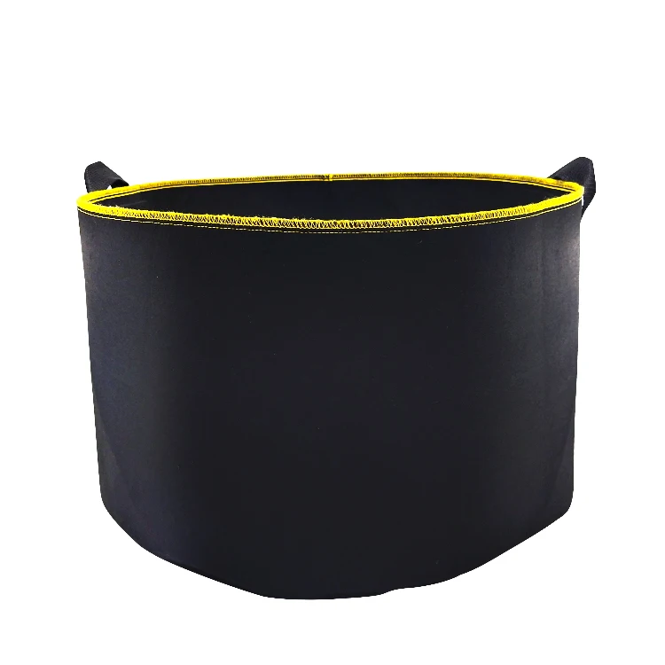 Perfect wholesale custom low cost 100/200/300 Gallon breathable thicken fabric plant pots with handle for tree farms