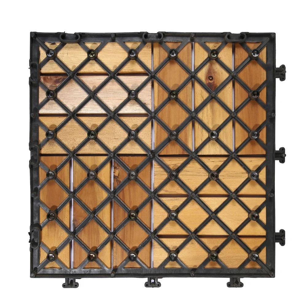 Bamboo outdoor interlocking decking -BB5P3030BH