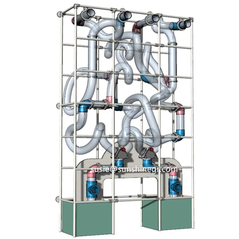 Science equipment children indoor playground interactive wall game