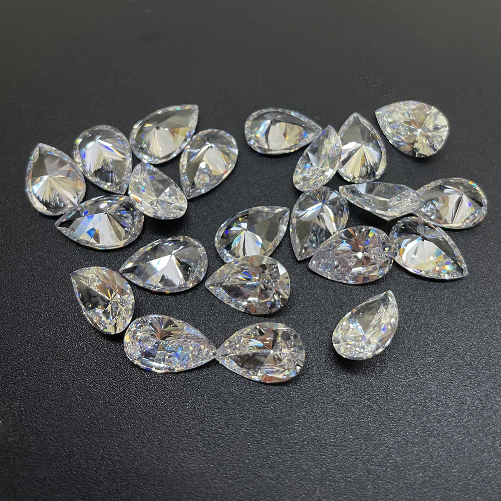 High Quality Pear Cut Cubic Zirconia For Bracelet