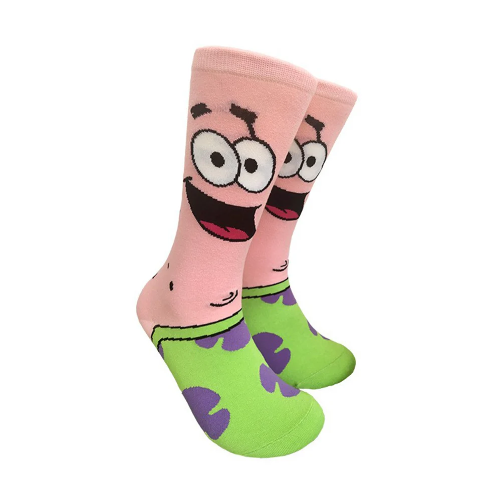 2024 Personality Cotton Fashion Calcetines Animated Stockings Crew Cartoon Sock New Anime Socks Men Women Funny Tube Socks
