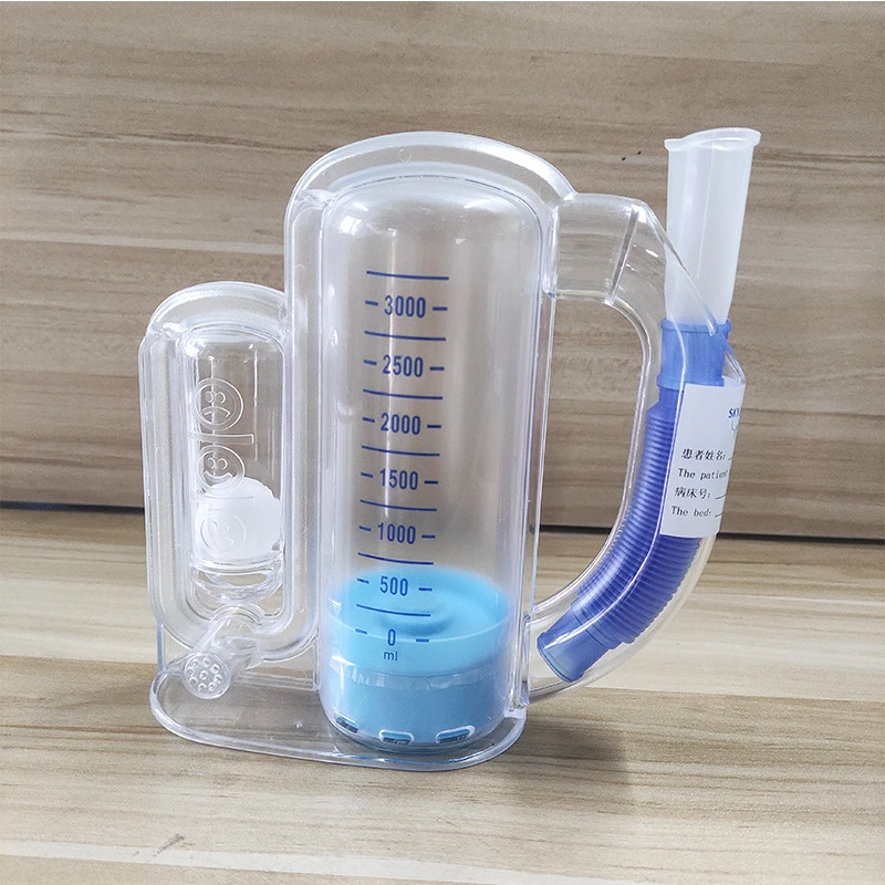 Cheap Price Three Balls Spirometer 600cc 900cc 1200cc Triflow Spirometers for Lung Function Exercise