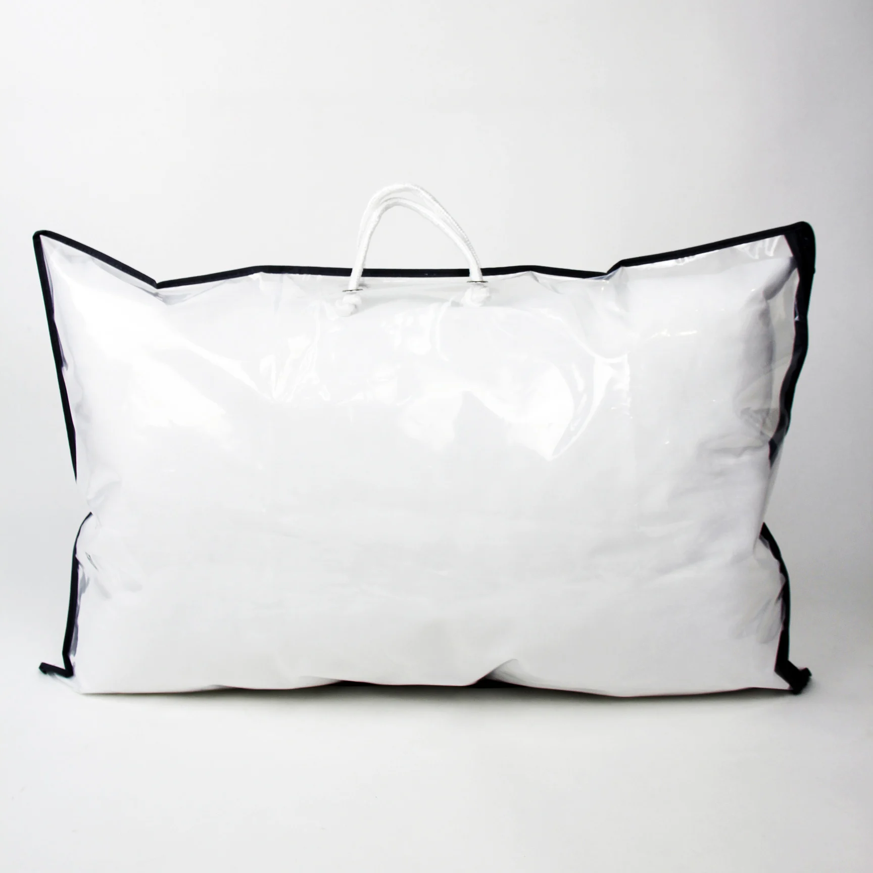 custom logo PVC Pillow Bag Luxury brand plastic pillow bag Eco non-woven PVC pillow bag