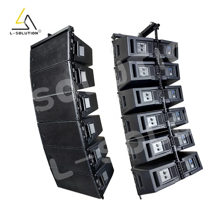 6 pcs line array hdl20 hdl30 9006 professional altavoces enceintes line array set full sound system line array speakers system