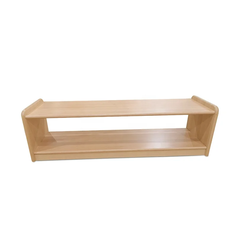 Centralized procurement available kids wholesale preschool children wooden furniture montessori shelf for babies
