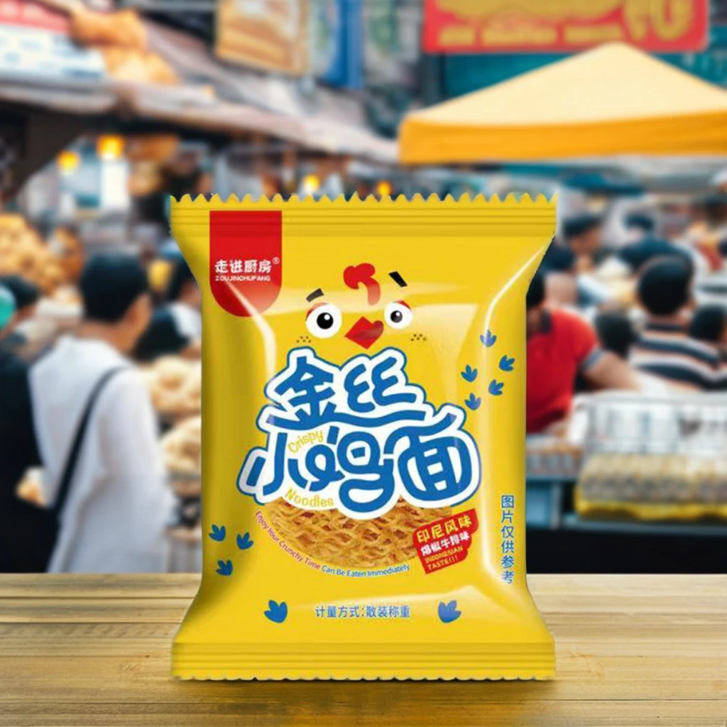 Wholesale high-quality hot selling 14g small bag snacks with crispy noodles