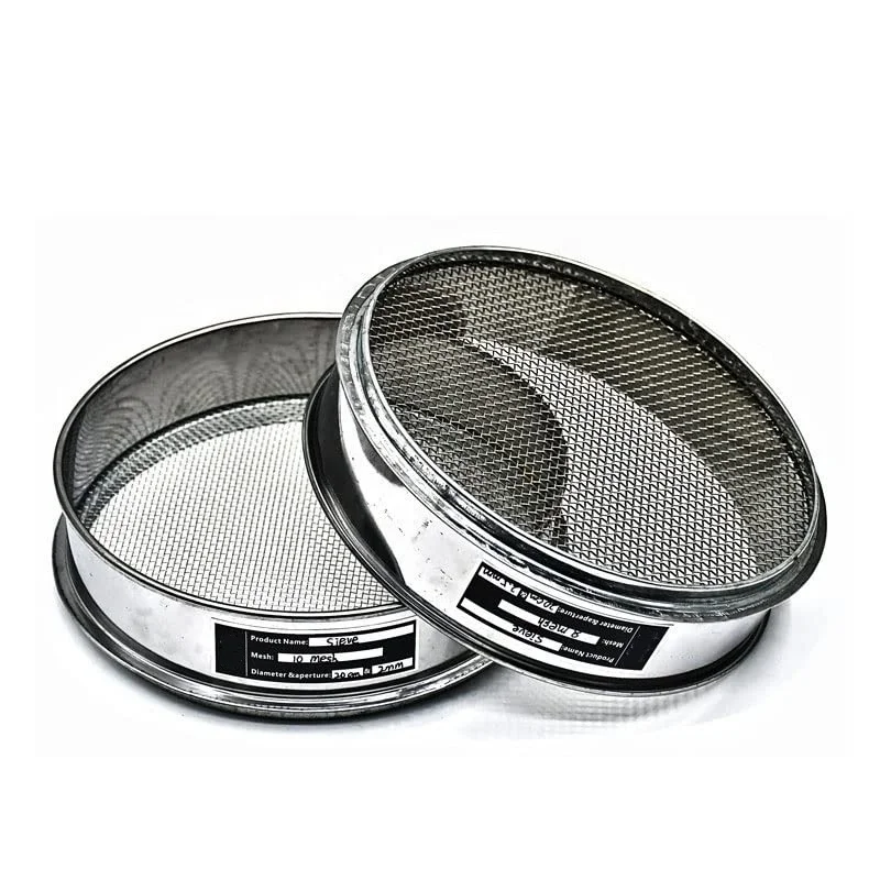 Stainless Steel Abrasive Test Mesh Sieve Soil Astm Test Sieves for particle size analysis 1 micron 2 3 5 10 15 20 25um