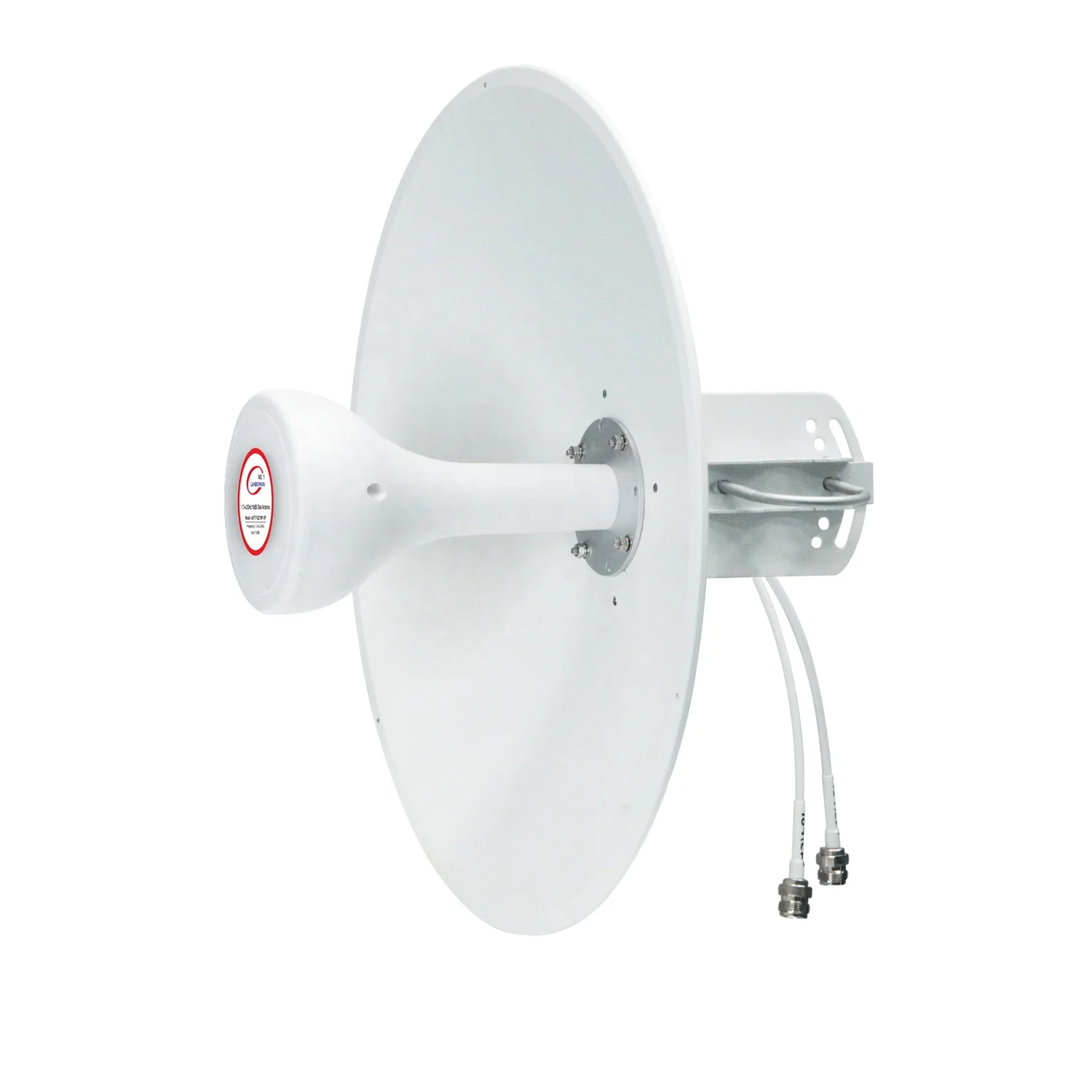 1.7-4.2GHz 19dBi LTE/5G Outdoor Dish Antenna for Huawei radio hyperbolic Antenna