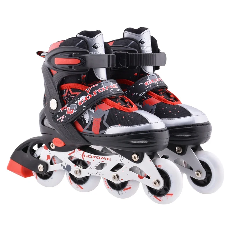 GOSOME GX-1507 inline skating roller  four wheel skates shoes for adult roller skates best price sale